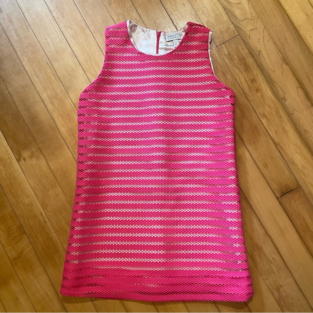 Baby CZ by Carolina Zapf Pink Mesh Shift